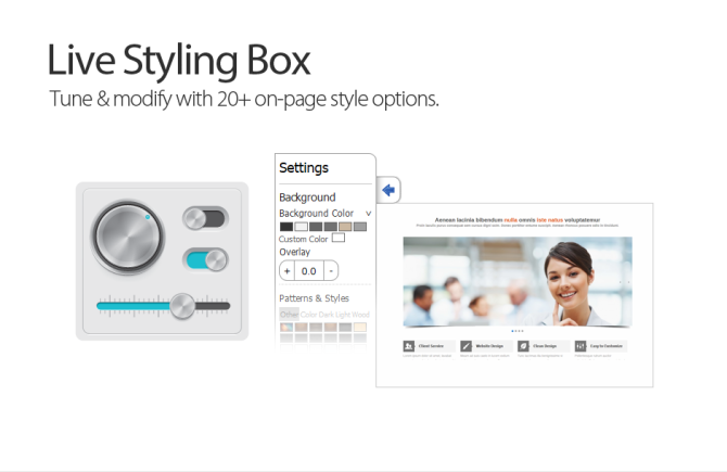 Live Styling Box